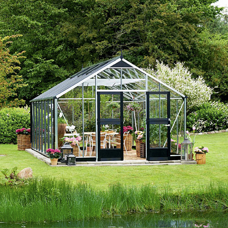 Теплица Juliana Gardener Aluminium под стекло | 3,6х4,3 м.